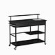 steel preparation trolley cart
